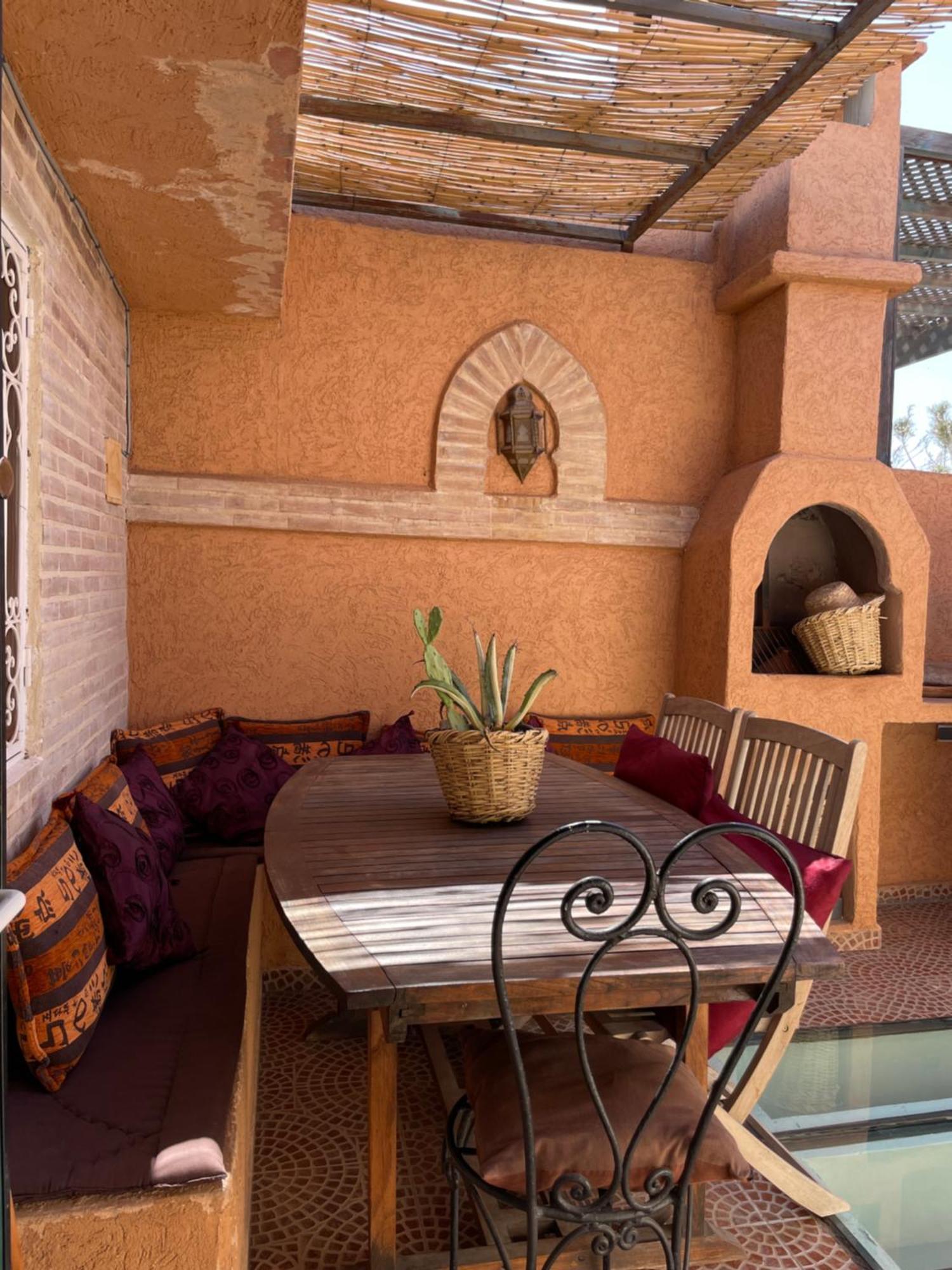 Riad Palmier Fleuri Marrakesh Exterior photo
