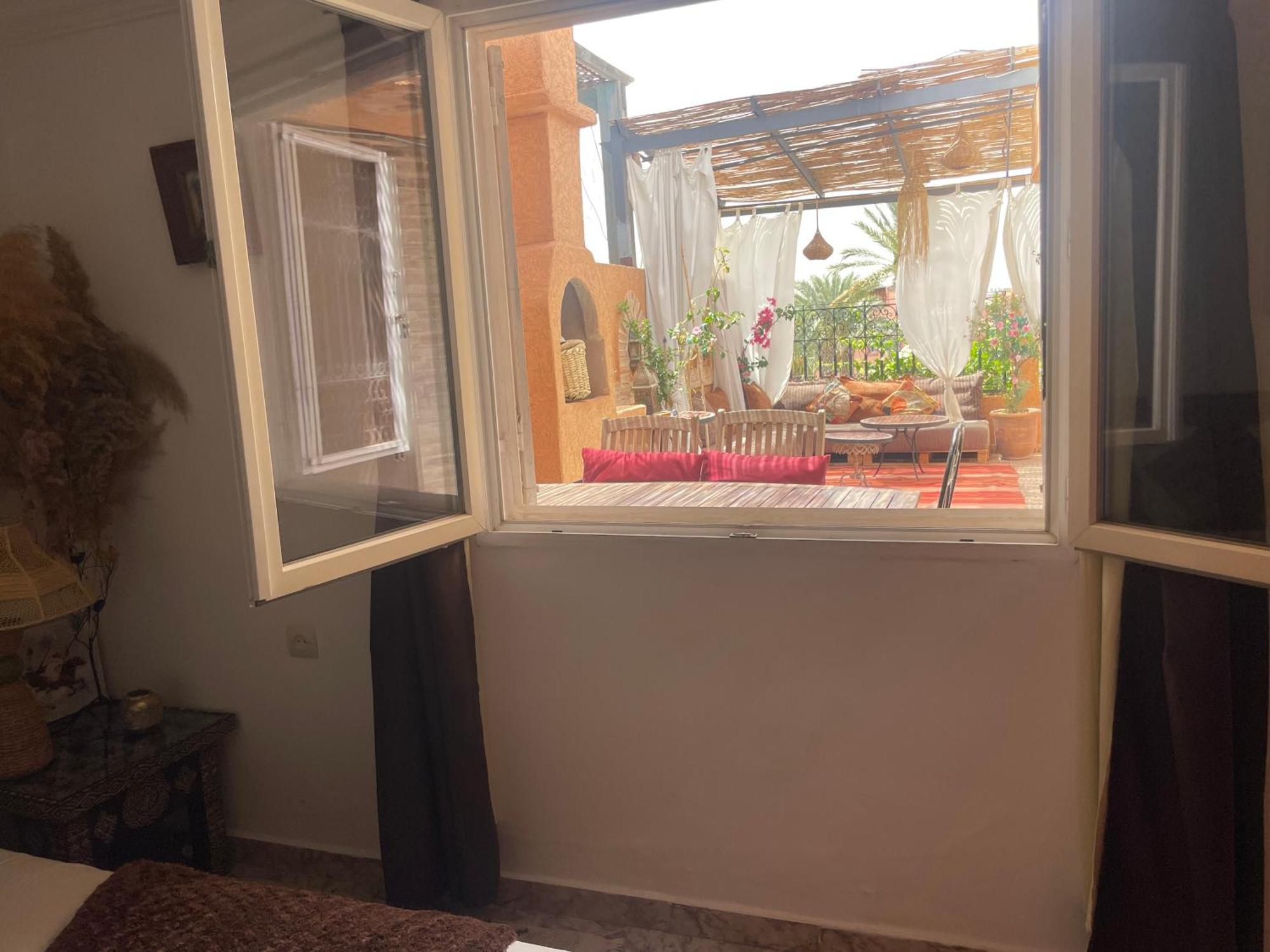 Riad Palmier Fleuri Marrakesh Exterior photo